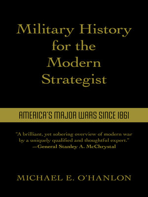 cover image of Military History for the Modern Strategist